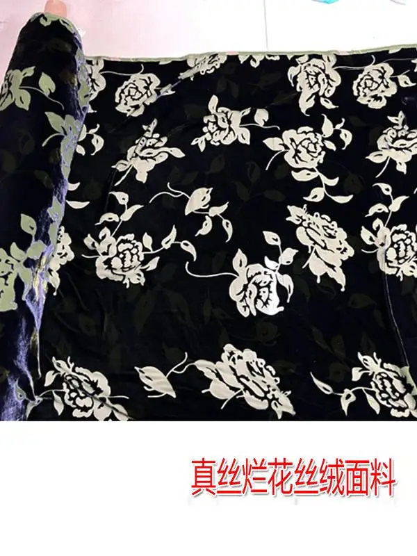 High-End Flower Real Velvet Fabric Burnt out with Dress Shirt Chinese Style Cheongsam Clothing
High-End Flower Real Velvet Fabric Burnt out with Dress Shirt Chinese Style Cheongsam Clothing