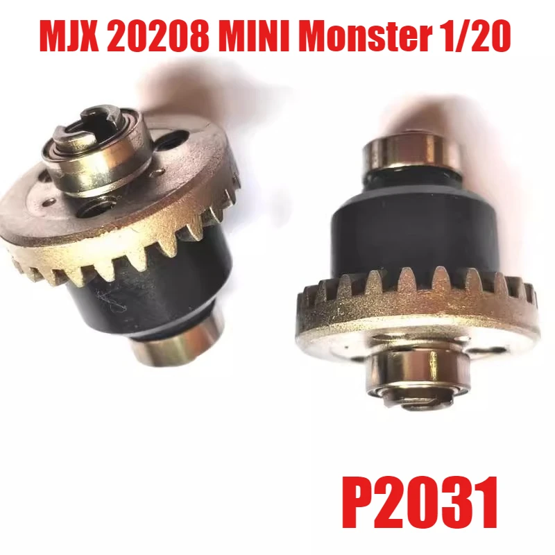MJX 20208 MINI Monster 1/20 RC Remote Control Car Parts Off-road Vehicle Parts Original Vehicle Differential P2031
MJX 20208 MINI Monster 1/20 RC Remote Control Car Parts Off-road Vehicle Parts Original Vehicle Differential P2031