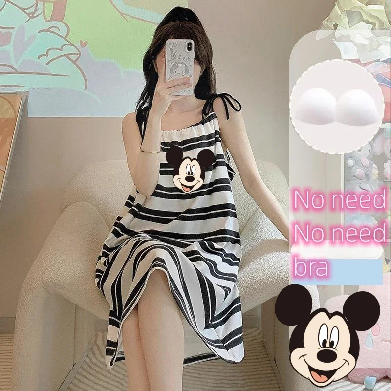 Miniso Пижама с Микки Маусом Disney Микки Маус 40-75 кг летняя крутая свободная однотонная розовая черная полоска цветная слинг Япония Корея Ночная одежда
Miniso Пижама с Микки Маусом Disney Микки Маус 40-75 кг летняя крутая свободная однотонная розовая черная полоска цветная слинг Япония Корея Ночная одежда