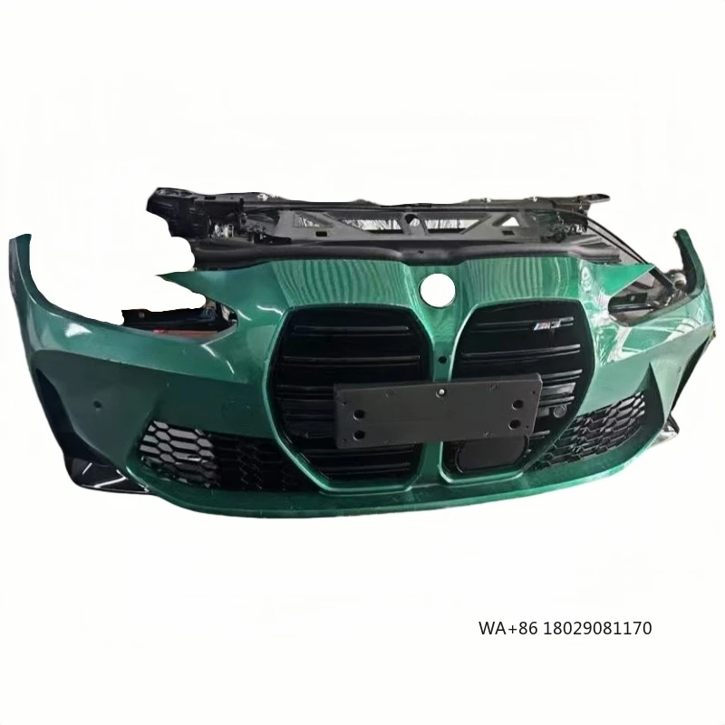 For M4 Front Bumper with Heat Dissipation Fan Used for M3G80 Replacement and Upgrade Equipped with Fog Light Cut-Outs
For M4 Front Bumper with Heat Dissipation Fan Used for M3G80 Replacement and Upgrade Equipped with Fog Light Cut-Outs