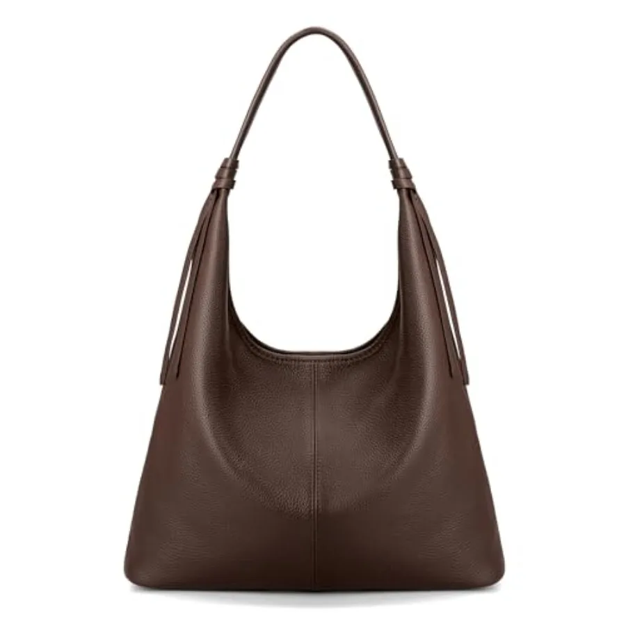 befen Genuine Leather Slouchy Hobo Purses for Women Top Grain Real Leather Tote Handbags Shoulder Satchel with Tassel Ribbon
befen Genuine Leather Slouchy Hobo Purses for Women Top Grain Real Leather Tote Handbags Shoulder Satchel with Tassel Ribbon
