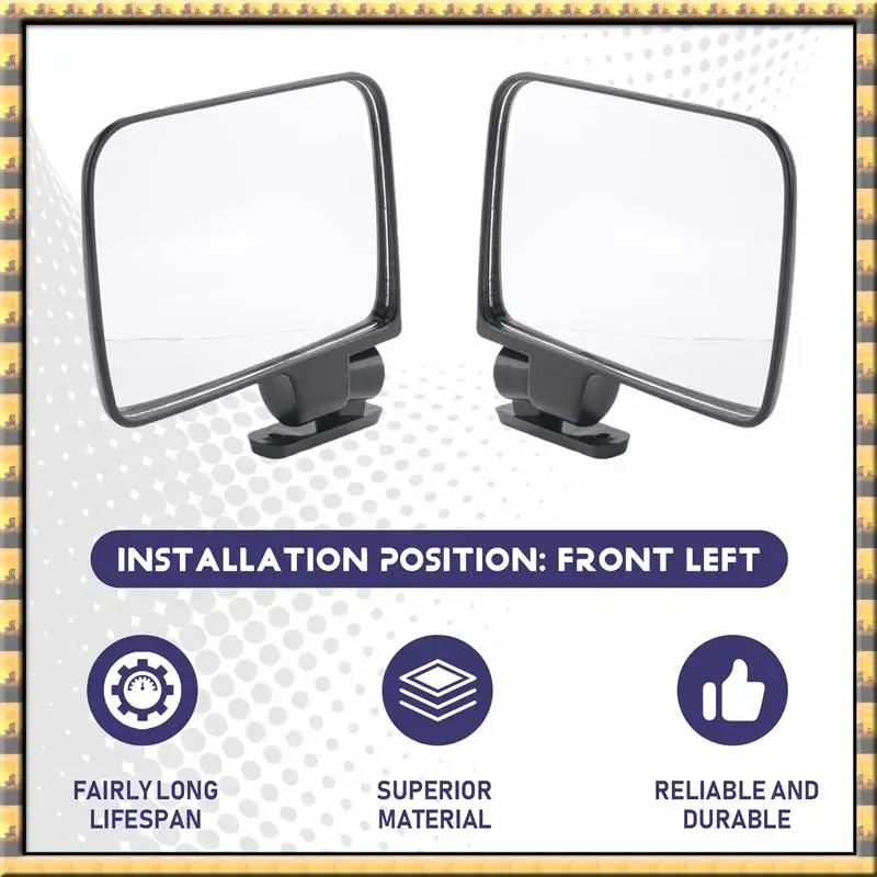 AA79 New New Golf Cart Side Mirrors For Club Car EZ-GO Yamaha And Others Golf Cart Accessories
AA79 New New Golf Cart Side Mirrors For Club Car EZ-GO Yamaha And Others Golf Cart Accessories