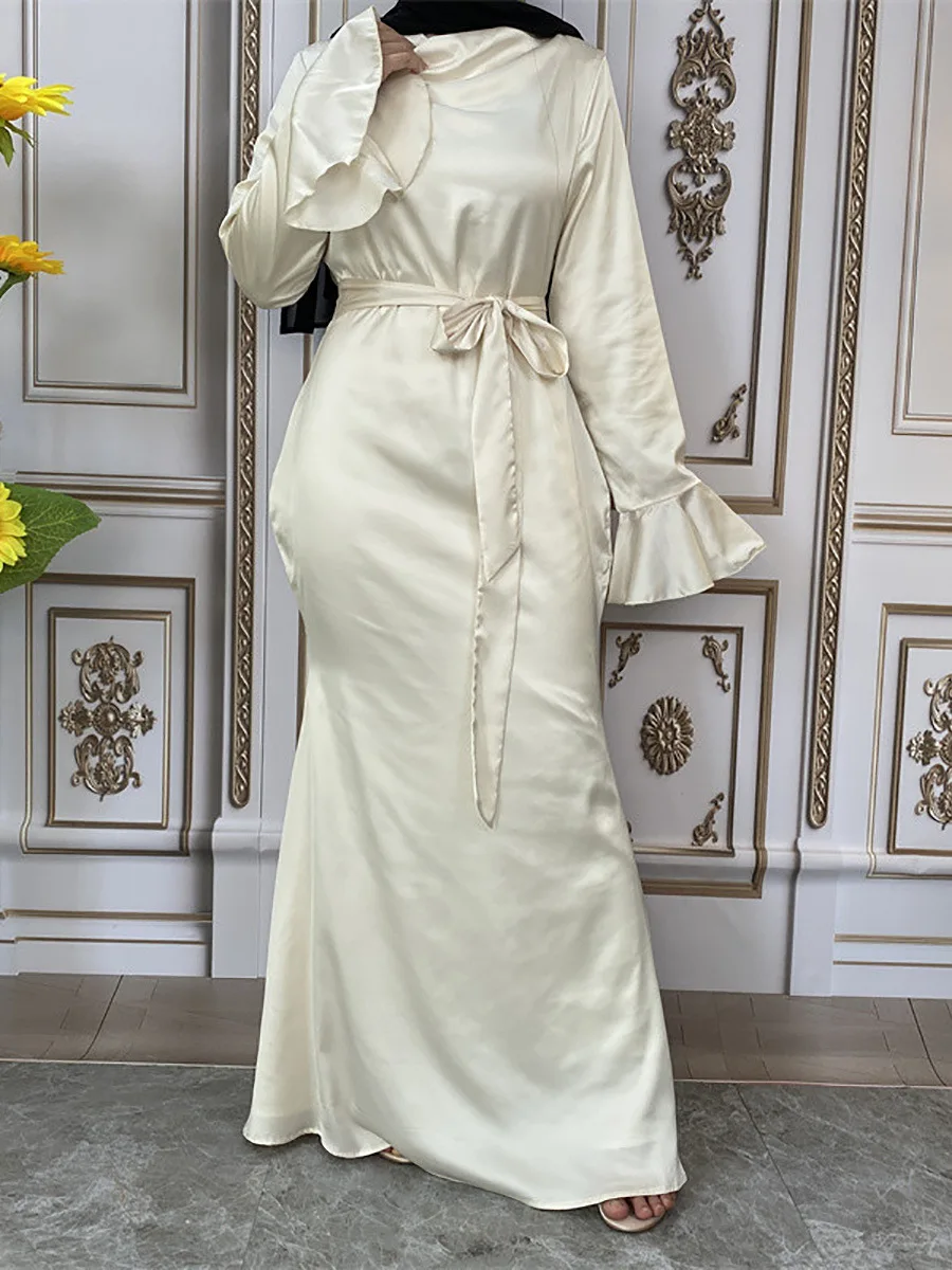 ИД мусульманское платье для женщин 2024 атласные платья Дубай Abaya марокканские вечерние платья Рамадан на шнуровке кафтан исламский арабский длинный халат
ИД мусульманское платье для женщин 2024 атласные платья Дубай Abaya марокканские вечерние платья Рамадан на шнуровке кафтан исламский арабский длинный халат
