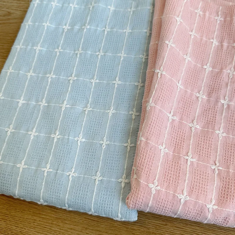 Cotton Polyester Grid Fabric Bed Sheets Clothes Handmade Sewing DIY Fabrics
Cotton Polyester Grid Fabric Bed Sheets Clothes Handmade Sewing DIY Fabrics