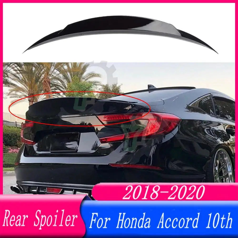 High Quality ABS Plastic Car Rear Trunk Spoiler MCX Style Rear Wing Lip Trim For Honda Accord 10th 2018 2019 2020
High Quality ABS Plastic Car Rear Trunk Spoiler MCX Style Rear Wing Lip Trim For Honda Accord 10th 2018 2019 2020