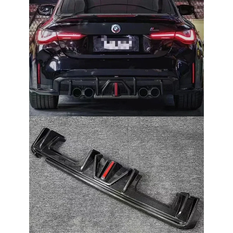 For BMW G20 G82 M3 M4 2021 2022 2023 2024 ReaI Dry Carbon Fiber Bumper Rear Lip Spoiler Kit
For BMW G20 G82 M3 M4 2021 2022 2023 2024 ReaI Dry Carbon Fiber Bumper Rear Lip Spoiler Kit
