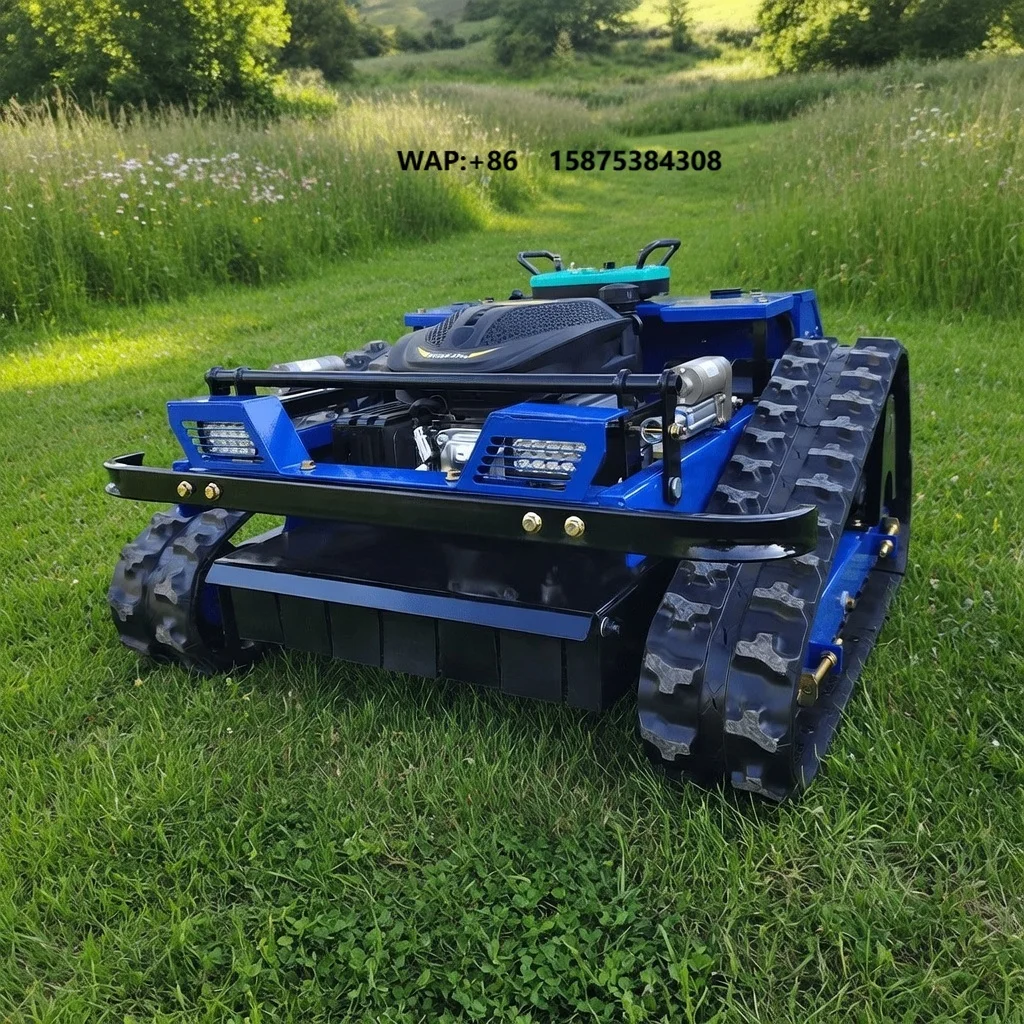 NEW Crawler Robot Remote Control Grass Cutter Machine 500mm Lawn Mower
NEW Crawler Robot Remote Control Grass Cutter Machine 500mm Lawn Mower