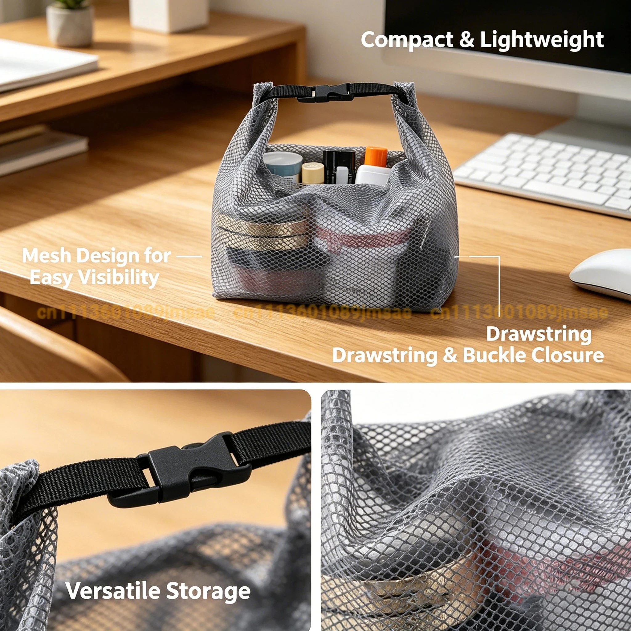 Hot Selling Waterproof Mesh Travel Wash Bag Large Capacity Portable Hand Tote Outdoor Gym Swimming Cosmetic Storage Gift
Hot Selling Waterproof Mesh Travel Wash Bag Large Capacity Portable Hand Tote Outdoor Gym Swimming Cosmetic Storage Gift