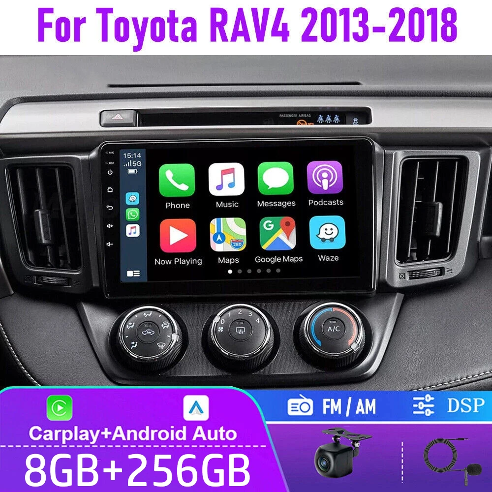 Автомагнитола Android 15 для Toyota RAV4 XA40 2012-2018 2019 с Carplay, Android Auto, мультимедийным видеоплеером, DSP, RDS
Автомагнитола Android 15 для Toyota RAV4 XA40 2012-2018 2019 с Carplay, Android Auto, мультимедийным видеоплеером, DSP, RDS