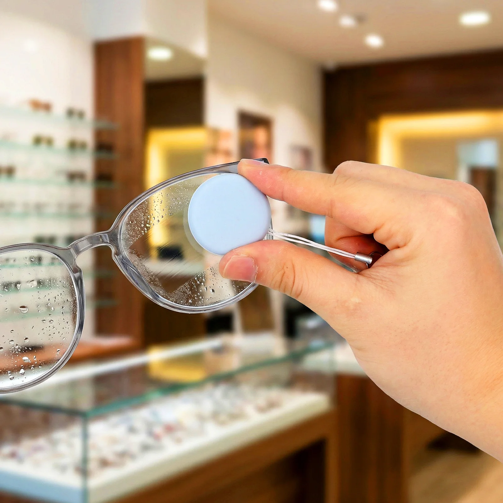 6Pcs Screen Cleaning Wipes Round Lens Cleaner for Electronics Anti-Fingerprint Smudge Remover Compact Travel-Friendly Device
6Pcs Screen Cleaning Wipes Round Lens Cleaner for Electronics Anti-Fingerprint Smudge Remover Compact Travel-Friendly Device