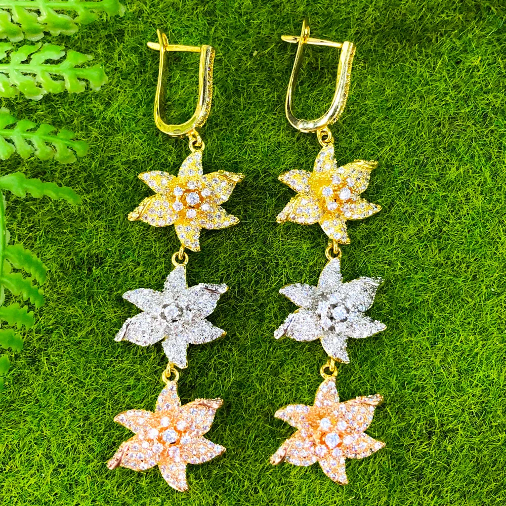 Missvikki Vintage Noble Luxury Flower Earrings For Women Bridal Wedding Girl Daily Surper Gorgeous Elegant Jewelry High Quality
Missvikki Vintage Noble Luxury Flower Earrings For Women Bridal Wedding Girl Daily Surper Gorgeous Elegant Jewelry High Quality