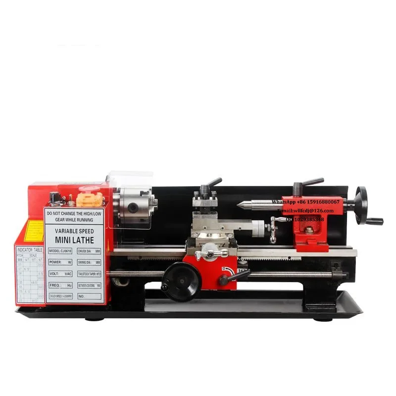 Brushless Motor CJ0618 Mini Lathe Metal Mini Turning Lathe Digital Display 32mm Spindle Hole
Brushless Motor CJ0618 Mini Lathe Metal Mini Turning Lathe Digital Display 32mm Spindle Hole