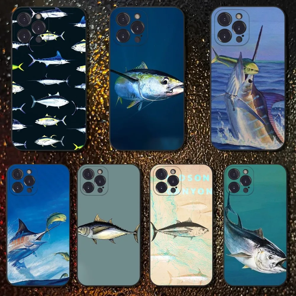 Bluefin Tuna Phone Case For iPhone 16,15,14,13,12,11 Plus,Pro Max,XS,X,XR,SE,Mini,8,7,Soft Silicone Black Cover
Bluefin Tuna Phone Case For iPhone 16,15,14,13,12,11 Plus,Pro Max,XS,X,XR,SE,Mini,8,7,Soft Silicone Black Cover