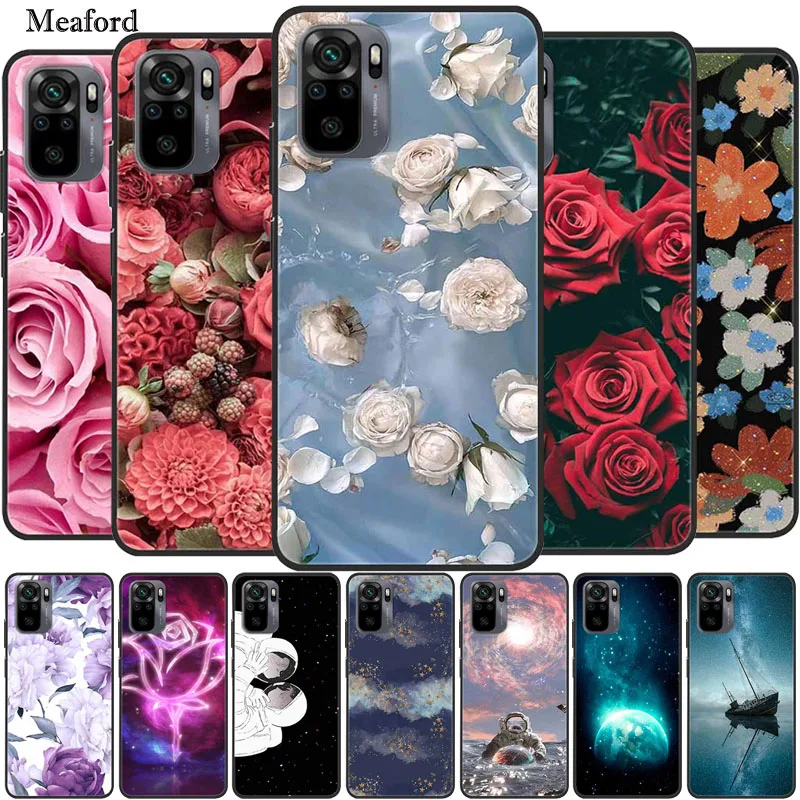 For Xiaomi Redmi Note 10S Phone Case 10 s Cover Silicone Soft Rose Funda for Redmi Note 10 Pro / Note10 5G Flower Coque Note10s
For Xiaomi Redmi Note 10S Phone Case 10 s Cover Silicone Soft Rose Funda for Redmi Note 10 Pro / Note10 5G Flower Coque Note10s