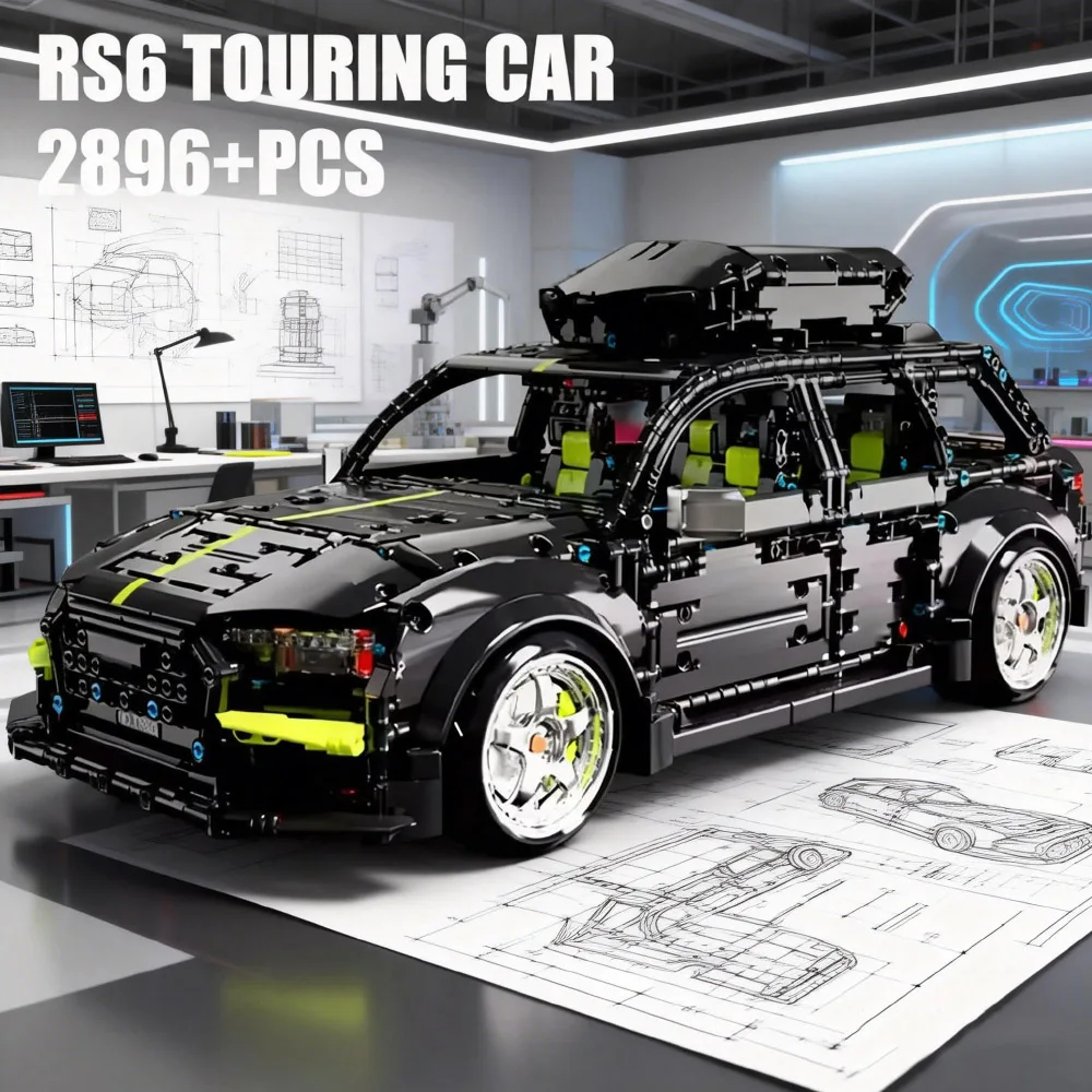 MOC 2896PCS Black off-road vehicle Building Blocks Toys Model Assemble Bricks Toy Sets For Kid RS Sport car Ornament Gifts
MOC 2896PCS Black off-road vehicle Building Blocks Toys Model Assemble Bricks Toy Sets For Kid RS Sport car Ornament Gifts