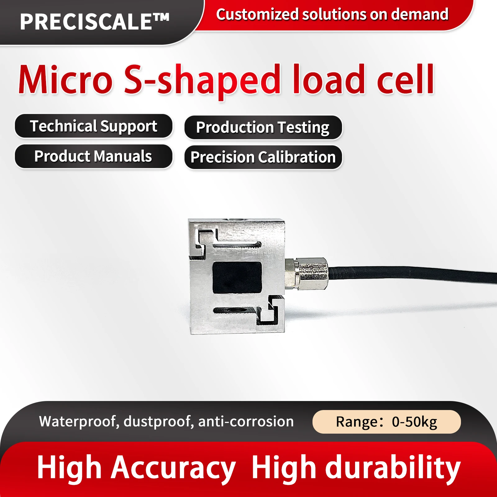 Датчик нагрузки типа Micro S, 10 кг, 20 кг, 30 кг, 50 кг, 100 кг, для измерения растяжения и сжатия
Датчик нагрузки типа Micro S, 10 кг, 20 кг, 30 кг, 50 кг, 100 кг, для измерения растяжения и сжатия