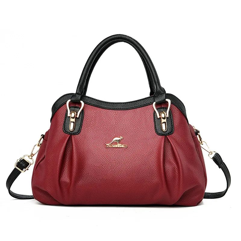 Luxury Soft Leather Handbags Designer Retro Crossbody Bags for Women 2025 New Large Capacity Ladies Shoulder Messenger Bag Sac
Luxury Soft Leather Handbags Designer Retro Crossbody Bags for Women 2025 New Large Capacity Ladies Shoulder Messenger Bag Sac