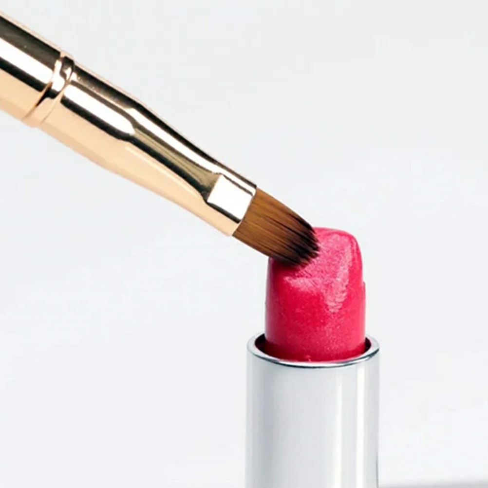 Double-ended Lip Brush Retractable Lipbrush Fine Dense Bristles Precision Easy Use Portable Compact Makeup Brushes
Double-ended Lip Brush Retractable Lipbrush Fine Dense Bristles Precision Easy Use Portable Compact Makeup Brushes