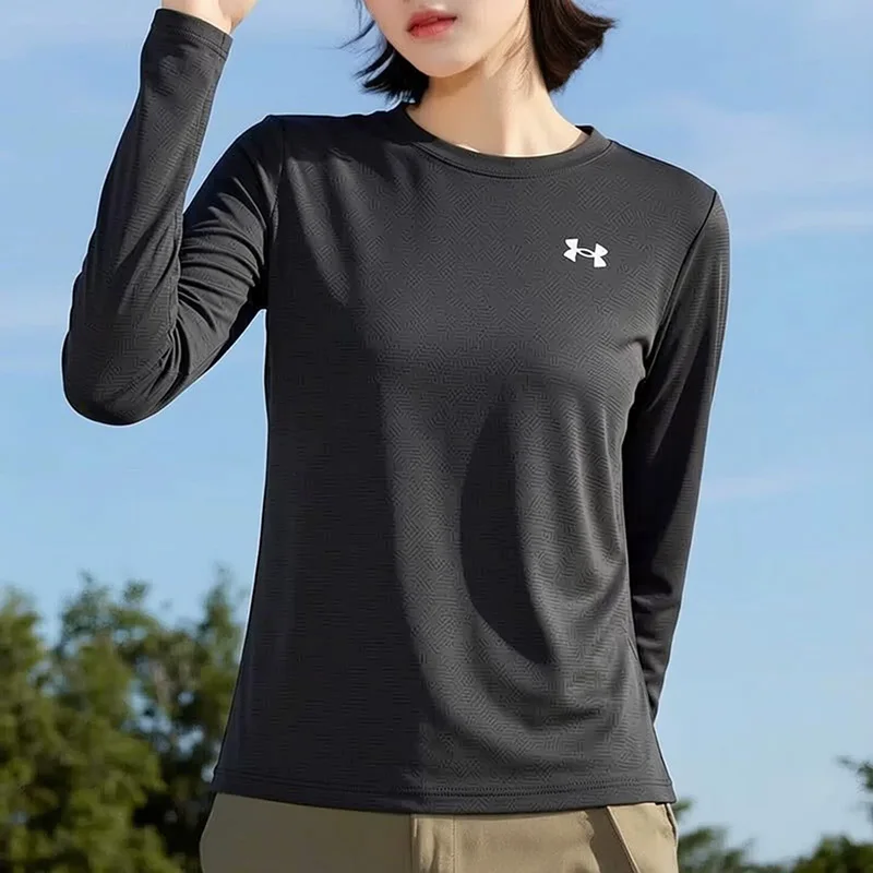 Under Armour Women's Long-Sleeved Running T-Shirt - New Style Fitness Training Sports Clothing 1384245-001
Under Armour Women's Long-Sleeved Running T-Shirt - New Style Fitness Training Sports Clothing 1384245-001