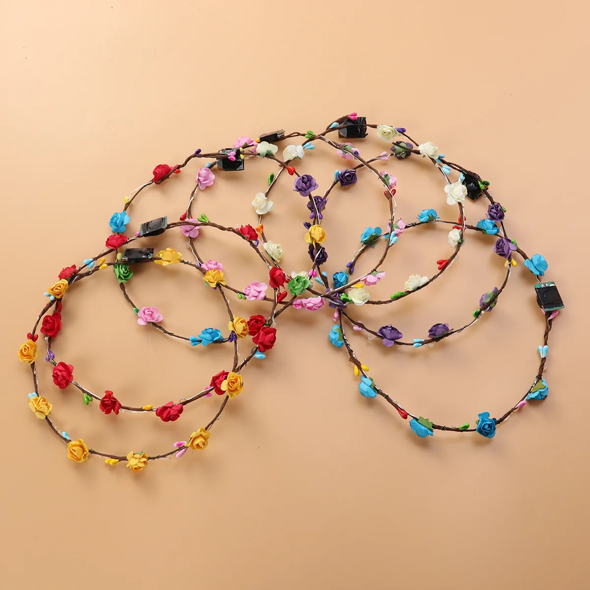 LED Flower Wreath Headband Blue 10 Flowers 10 Lights Light Up Party Headband for Wedding Birthday Christmas Halloween
LED Flower Wreath Headband Blue 10 Flowers 10 Lights Light Up Party Headband for Wedding Birthday Christmas Halloween