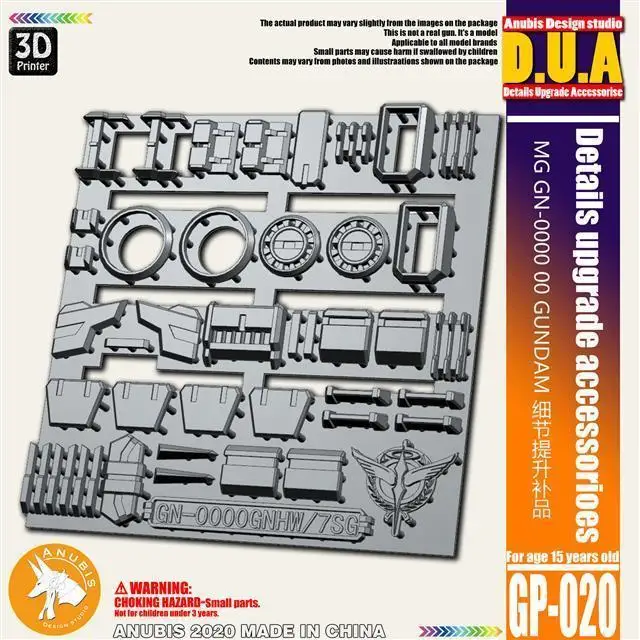 Detail Upgrade Kit for MG Seven Sword Anubis, Model Kit Replacement Accessories GP020
Detail Upgrade Kit for MG Seven Sword Anubis, Model Kit Replacement Accessories GP020