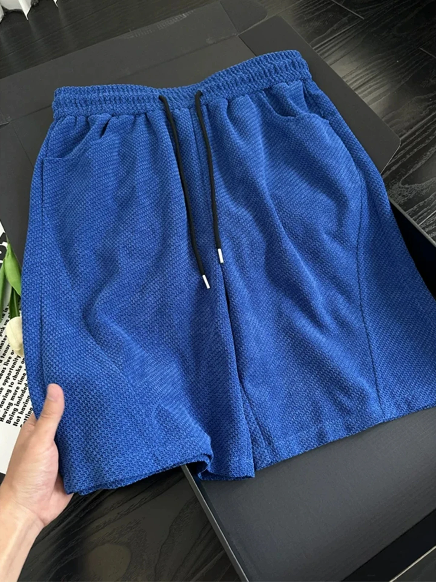 Klein Blue Men's Summer Breathable Shorts Straight Cut Loose Cool Feeling Vintage American Five-Point Pants Casual Shorts
Klein Blue Men's Summer Breathable Shorts Straight Cut Loose Cool Feeling Vintage American Five-Point Pants Casual Shorts