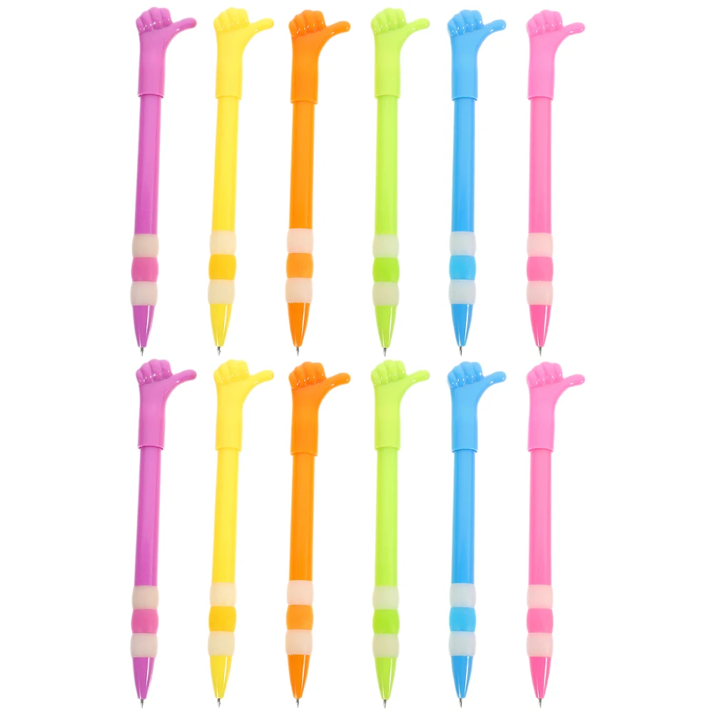 12 Pcs Gesture Ballpoint Pen Study Stationery Pens Funny Thumb Gift Plastic Party Favor Cartoon Students'
12 Pcs Gesture Ballpoint Pen Study Stationery Pens Funny Thumb Gift Plastic Party Favor Cartoon Students'