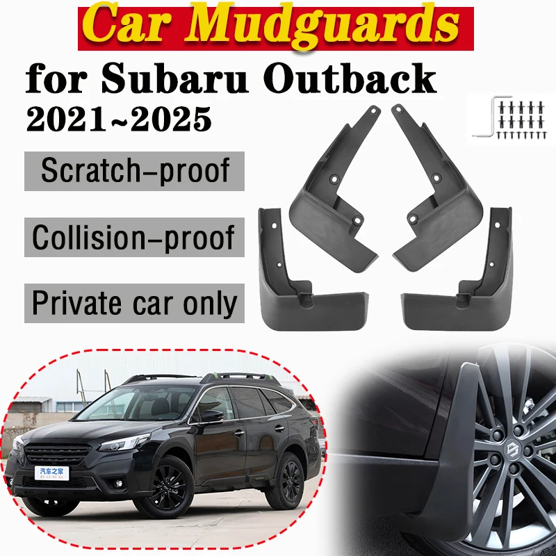 Car Mud Flap Fender For Subaru Outback BT 2021~2023 2024 2025 Mudguards Splash Guard Front Rear Anti-splash Mudflaps Accessories
Car Mud Flap Fender For Subaru Outback BT 2021~2023 2024 2025 Mudguards Splash Guard Front Rear Anti-splash Mudflaps Accessories