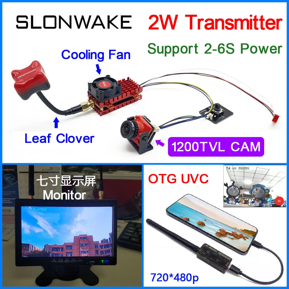 FPV microphone system kit 5.8g 48ch 2000mw vtx transmitter+Mini FPV Camera 1/3" CMOS 1200TVL 2.1mm Lens PAL / NTSC For RC Drone
FPV microphone system kit 5.8g 48ch 2000mw vtx transmitter+Mini FPV Camera 1/3" CMOS 1200TVL 2.1mm Lens PAL / NTSC For RC Drone
