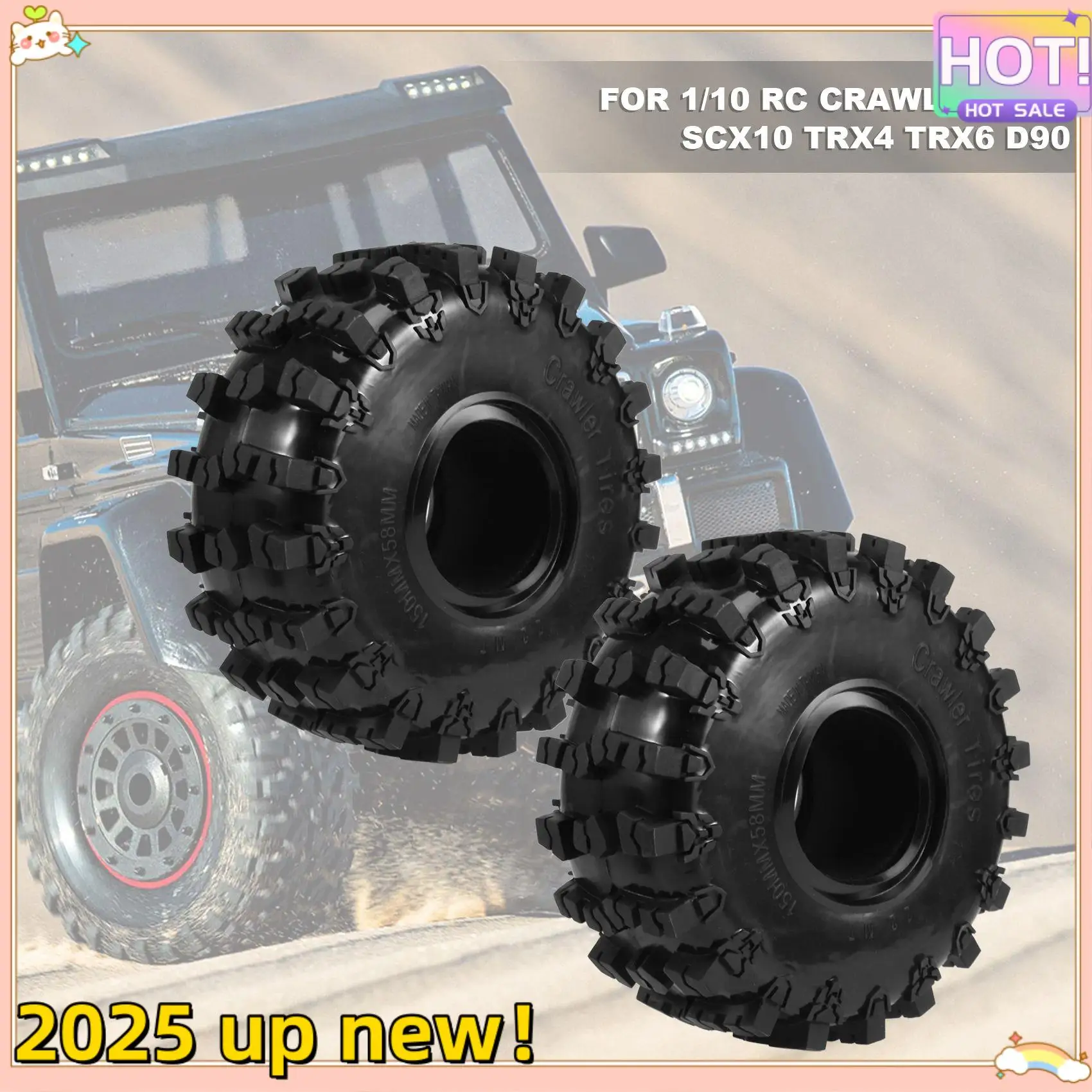 Стильные-4 шт. 150 мм 2,2 резиновые большие шины, колеса для 1/10 RC гусеничного автомобиля, осевой Wraith SCX10 Capra Traxxas TRX4 TRX6 D90
Стильные-4 шт. 150 мм 2,2 резиновые большие шины, колеса для 1/10 RC гусеничного автомобиля, осевой Wraith SCX10 Capra Traxxas TRX4 TRX6 D90
