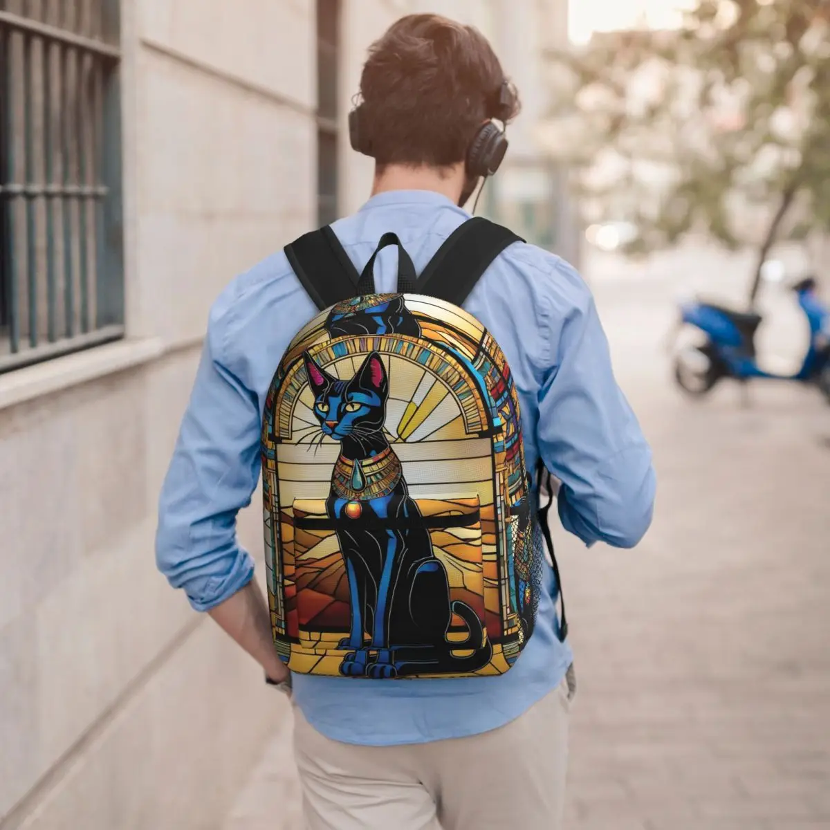 Egyptian Cat. Backpack Student BookBag Children School Bag Laptop Shoulder Bags for Men Women
Egyptian Cat. Backpack Student BookBag Children School Bag Laptop Shoulder Bags for Men Women