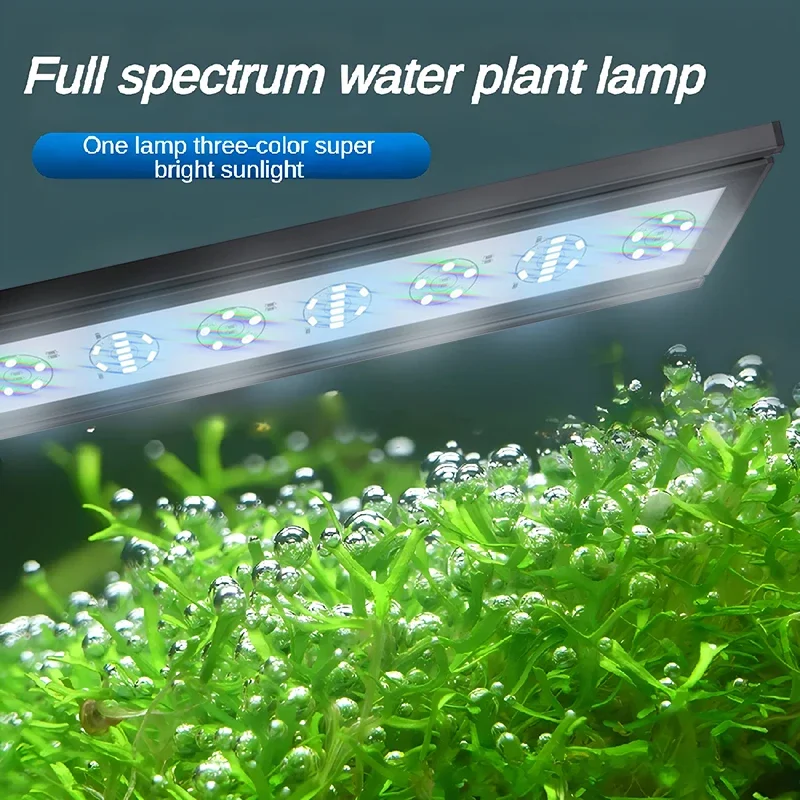 Aquarium Led Light Full Spectrum Water Grass Enhance Brightness Aluminum Alloy Waterproof Intelligence Aquarium Led Light
Aquarium Led Light Full Spectrum Water Grass Enhance Brightness Aluminum Alloy Waterproof Intelligence Aquarium Led Light