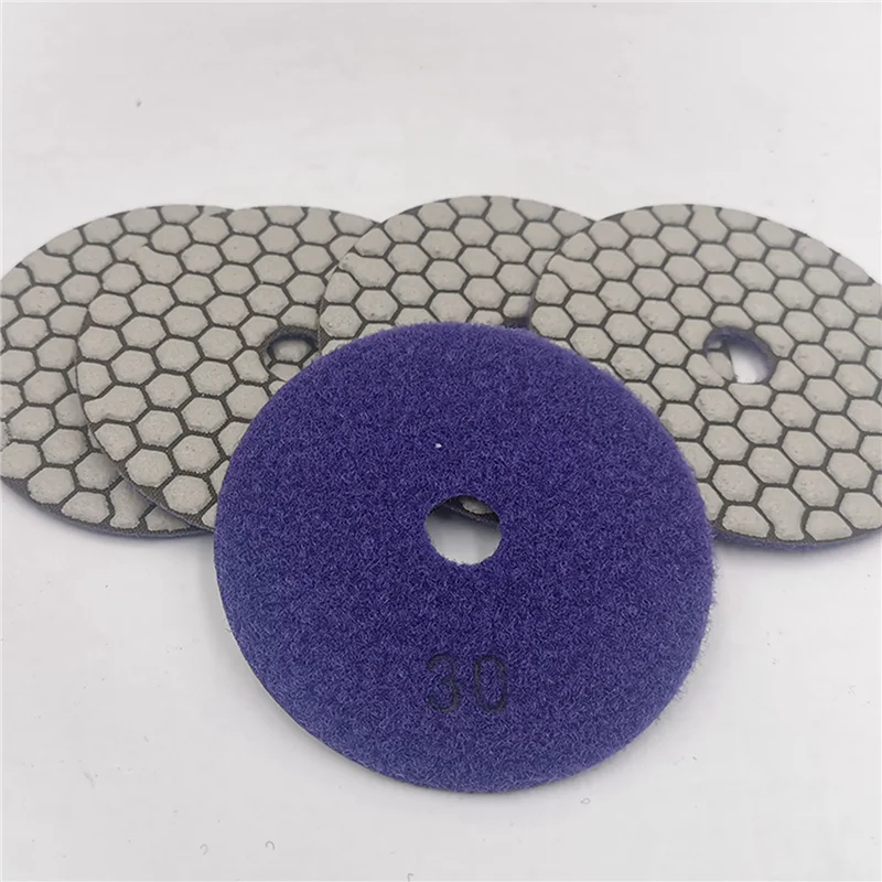 ABBY-18Pcs Dia 4Inch/100Mm Grit 30 Diamond Dry Polishing Pads Resin Bond Flexible Dry Sanding Disc For Granite Marble
ABBY-18Pcs Dia 4Inch/100Mm Grit 30 Diamond Dry Polishing Pads Resin Bond Flexible Dry Sanding Disc For Granite Marble
