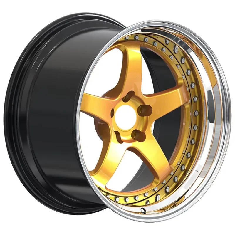 Custom Movement Style Forged Aluminum Alloy Car Wheels 19~24 Inch 2 Piece Golden Wheels
Custom Movement Style Forged Aluminum Alloy Car Wheels 19~24 Inch 2 Piece Golden Wheels