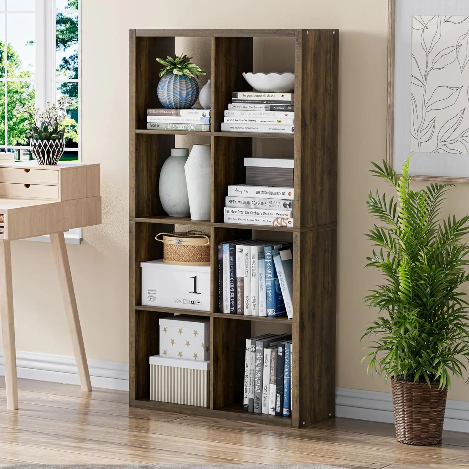 Cube Storage Organizer Bookcase, Decorative 11 Inch Open Back Cubical Shelf With Thickened Border, Display, Customized
Cube Storage Organizer Bookcase, Decorative 11 Inch Open Back Cubical Shelf With Thickened Border, Display, Customized