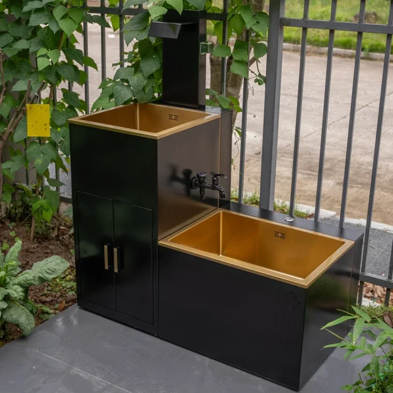 black courtyard wash basin outdoor wash basin balcony outdoor pool basin
black courtyard wash basin outdoor wash basin balcony outdoor pool basin