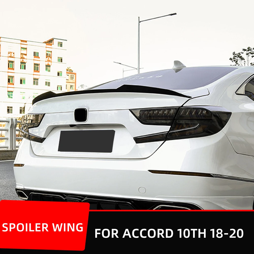 For Honda Accord 2018 19 20 V Sport Style Rear Trunk Lid Car Spoiler Lip Wings ABS Black Carbon Exterior Tuning Accessories Part
For Honda Accord 2018 19 20 V Sport Style Rear Trunk Lid Car Spoiler Lip Wings ABS Black Carbon Exterior Tuning Accessories Part