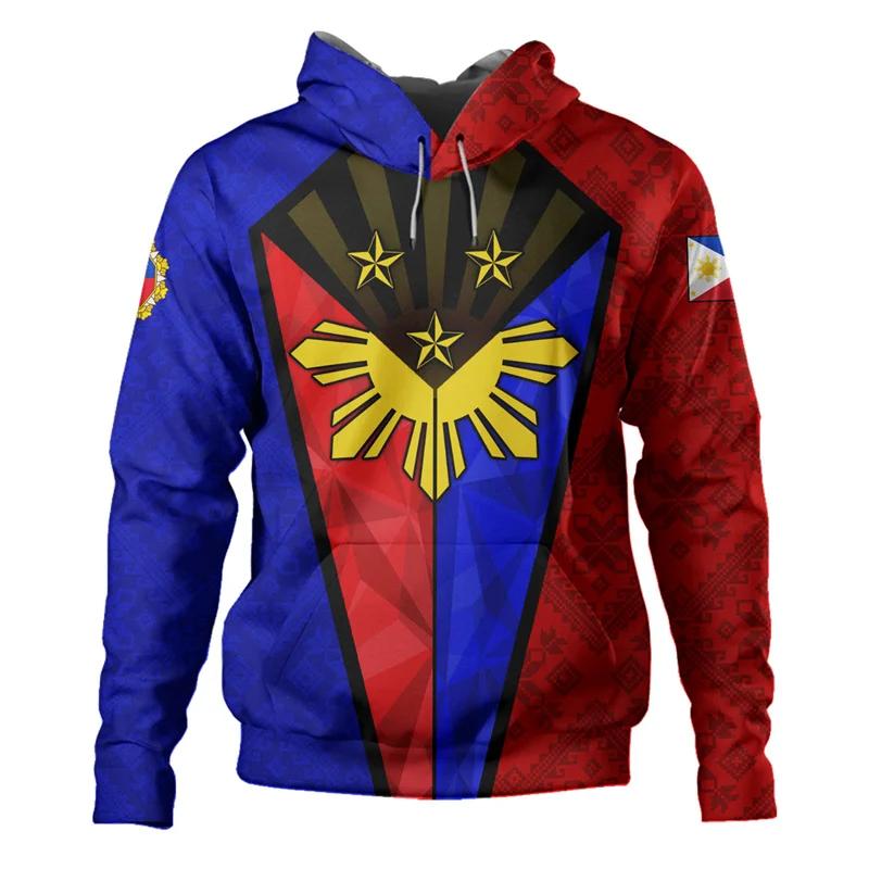 Vintage 3D Printed RepublicOf The Philippines Flag Hoodies For Men Philippine National Emblem Graphic Pullovers Sweatshirts Top
Vintage 3D Printed RepublicOf The Philippines Flag Hoodies For Men Philippine National Emblem Graphic Pullovers Sweatshirts Top