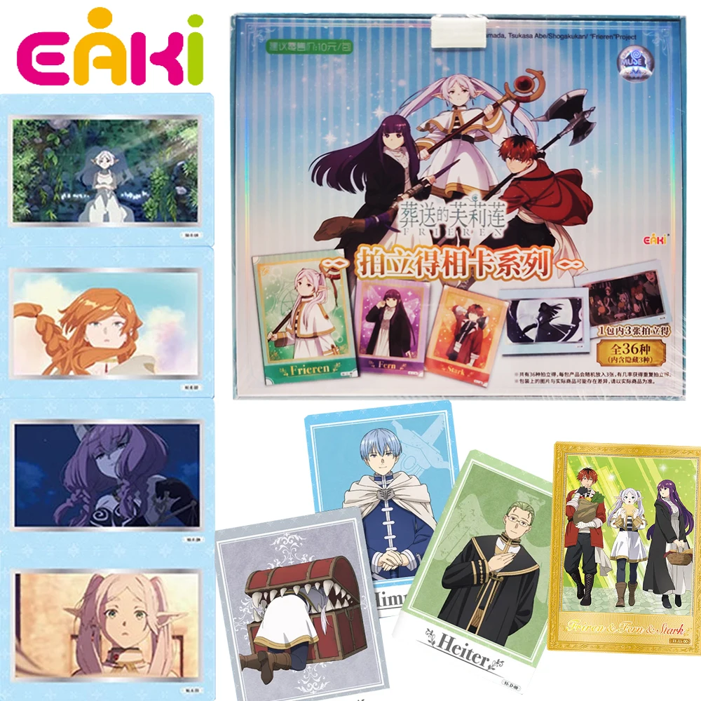 EAKI Frieren: Beyond Journey's End Polaroid Cards Fern Stark Warm Moments Anime Shining Collection Cards Children Festival Gifts
EAKI Frieren: Beyond Journey's End Polaroid Cards Fern Stark Warm Moments Anime Shining Collection Cards Children Festival Gifts