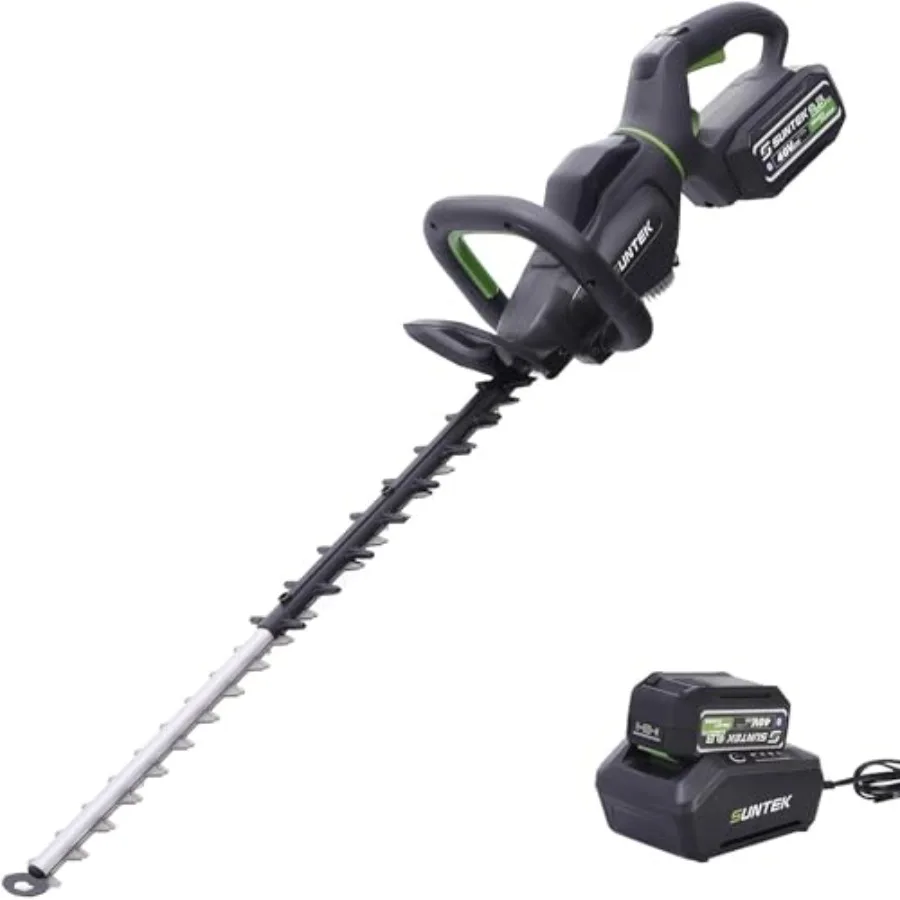 Hedge trimming application, black ABS plastic and steel, black, 40V cordless with 24'' dual-action blade, integrated screen APP
Hedge trimming application, black ABS plastic and steel, black, 40V cordless with 24'' dual-action blade, integrated screen APP