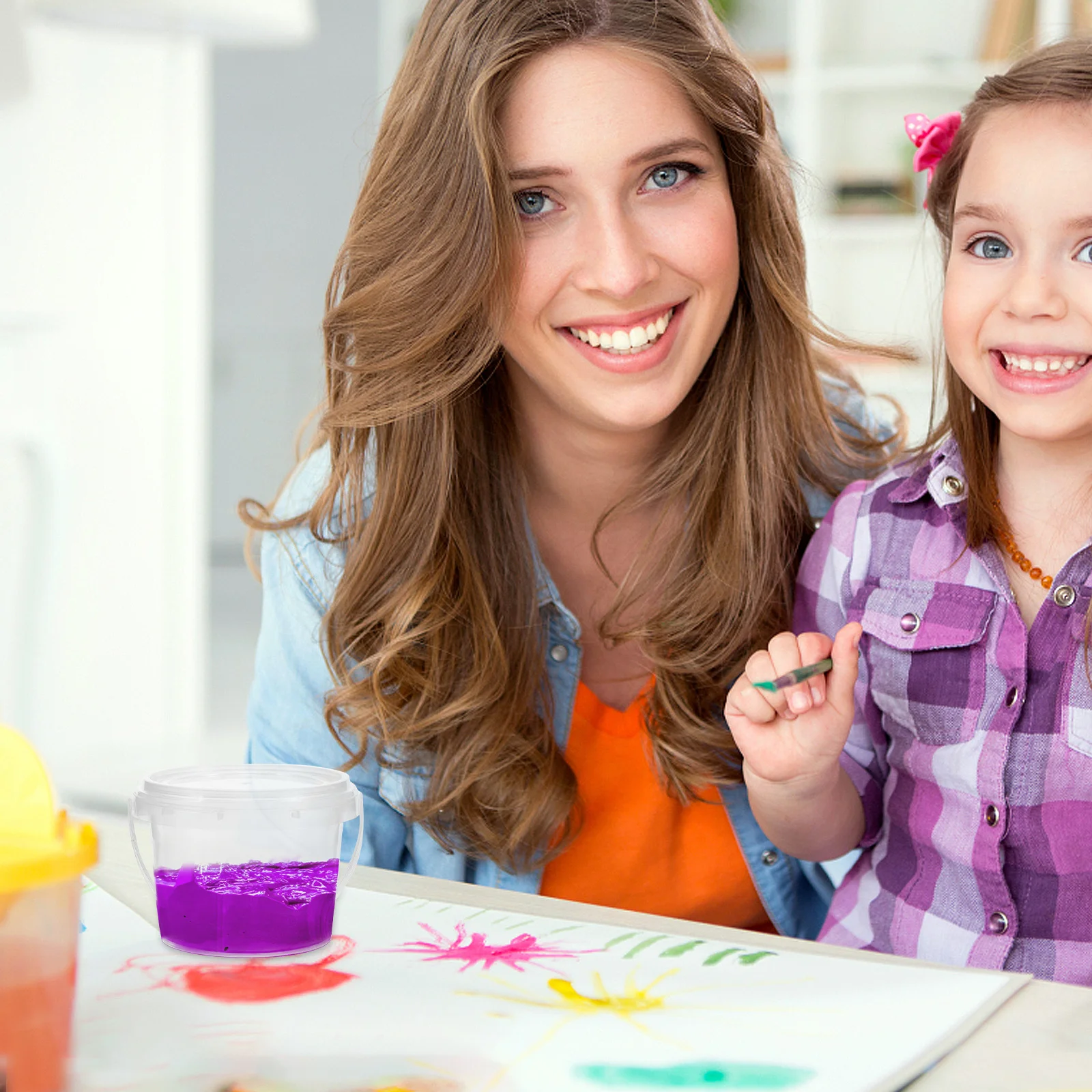 20pcs Soft Mud Storage Box Portable Pigment Box Empty Watercolor Plastic Bucket Lid Durable Painting Handheld Container Craft
20pcs Soft Mud Storage Box Portable Pigment Box Empty Watercolor Plastic Bucket Lid Durable Painting Handheld Container Craft