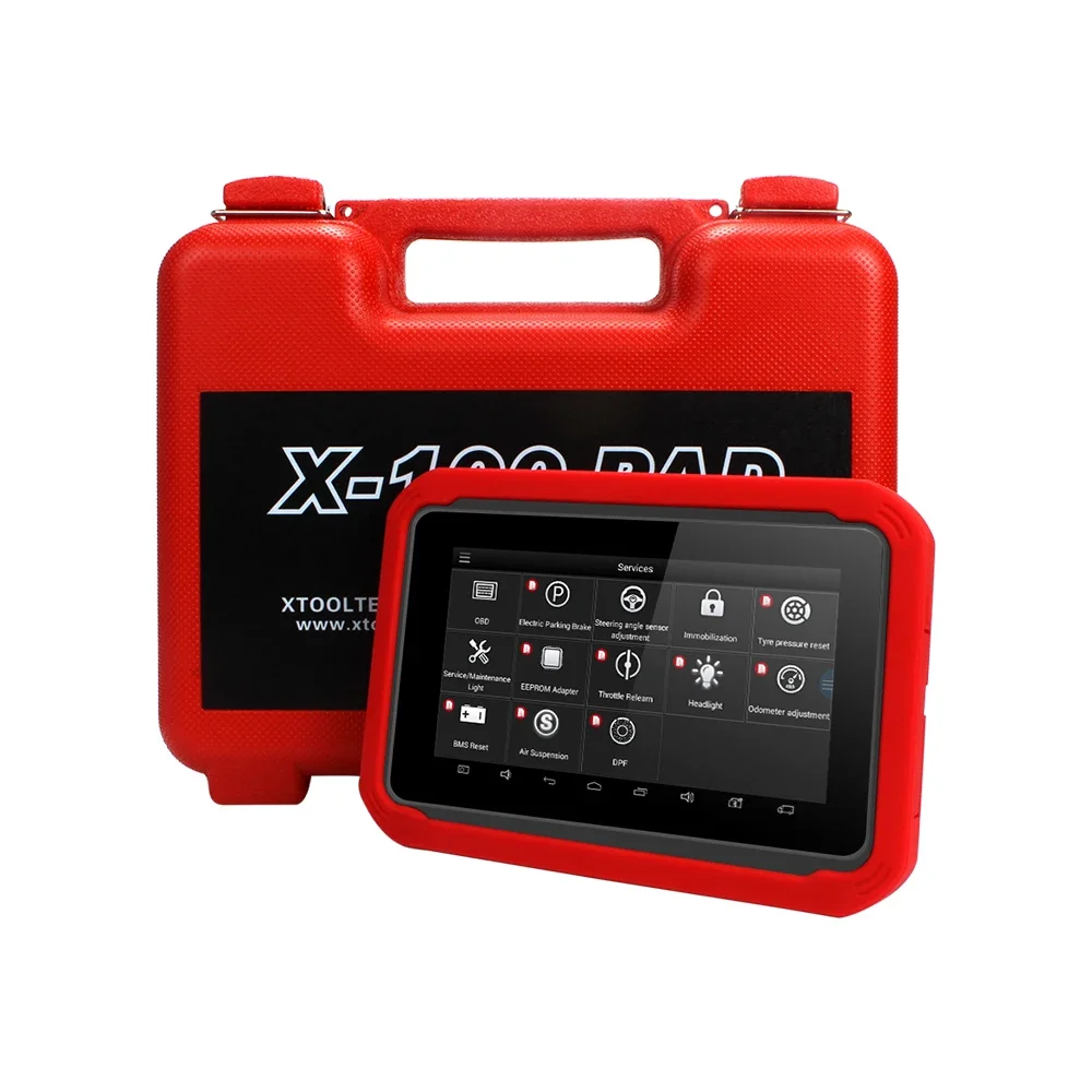 Best Function Xtool X-100 PAD AUTO DIAGNOSTIC TOOL X100 Tablet LOCKSMITH TOOL X100PAD OBD2 KEY PROGRAMMING Machine
Best Function Xtool X-100 PAD AUTO DIAGNOSTIC TOOL X100 Tablet LOCKSMITH TOOL X100PAD OBD2 KEY PROGRAMMING Machine