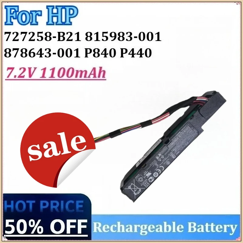 New 7.2V 1100mAh Digital Battery for HP Smart Array P440 878643-001 MC96 871264-001 815983-001 TNN-IS6A P840 Controller
New 7.2V 1100mAh Digital Battery for HP Smart Array P440 878643-001 MC96 871264-001 815983-001 TNN-IS6A P840 Controller