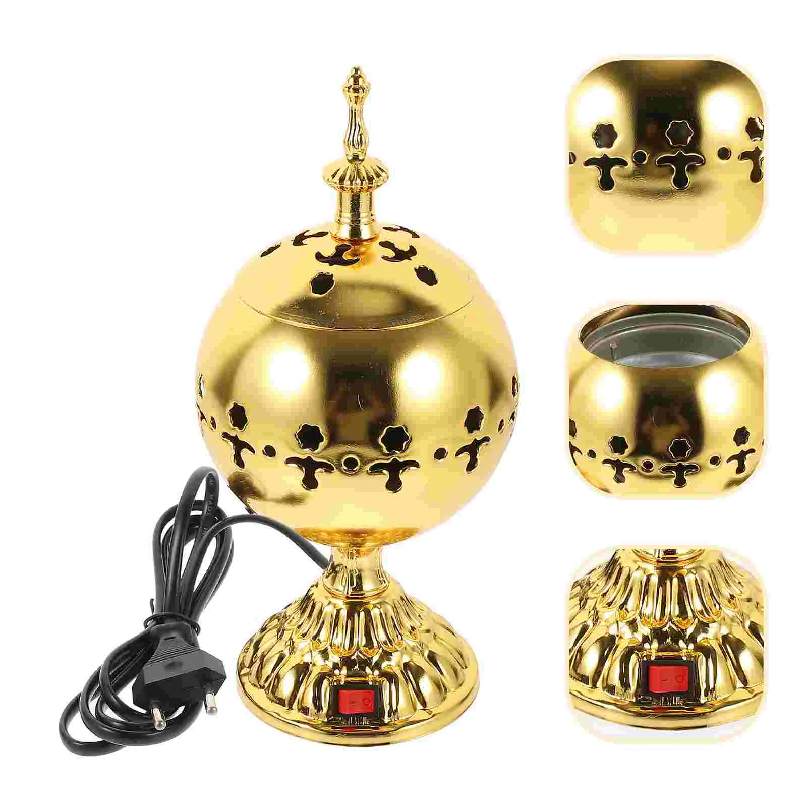 in Incense Burner Home Decor Centerpiece Iron Censer Holder Relaxing Retro Stove Gift
in Incense Burner Home Decor Centerpiece Iron Censer Holder Relaxing Retro Stove Gift