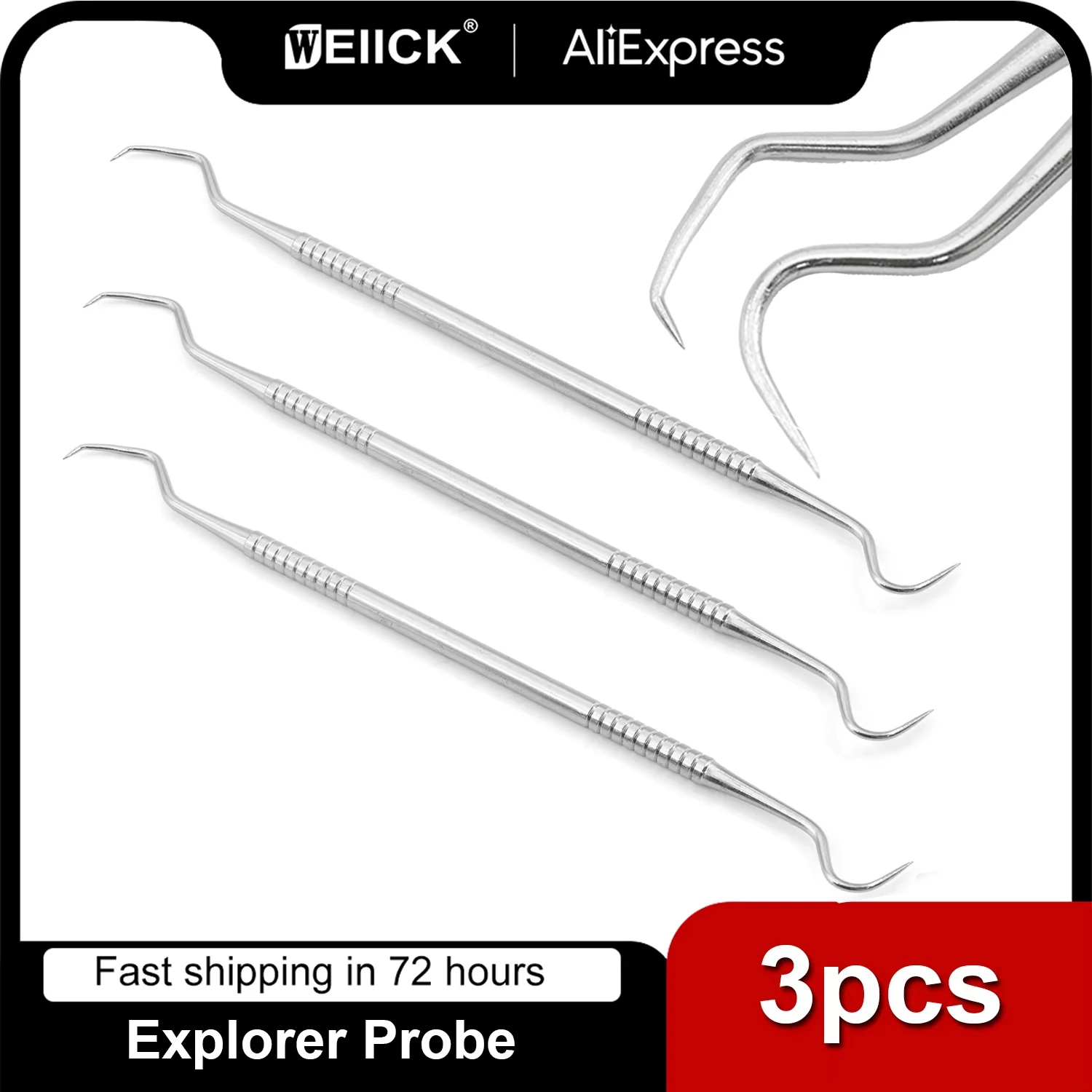 Набор из 3-х инструментов для чистки зубов: двусторонние зубочистки-скребки, пародонтологические зонды-эксплореры, удалители зубного налета для гигиены полости рта
Набор из 3-х инструментов для чистки зубов: двусторонние зубочистки-скребки, пародонтологические зонды-эксплореры, удалители зубного налета для гигиены полости рта