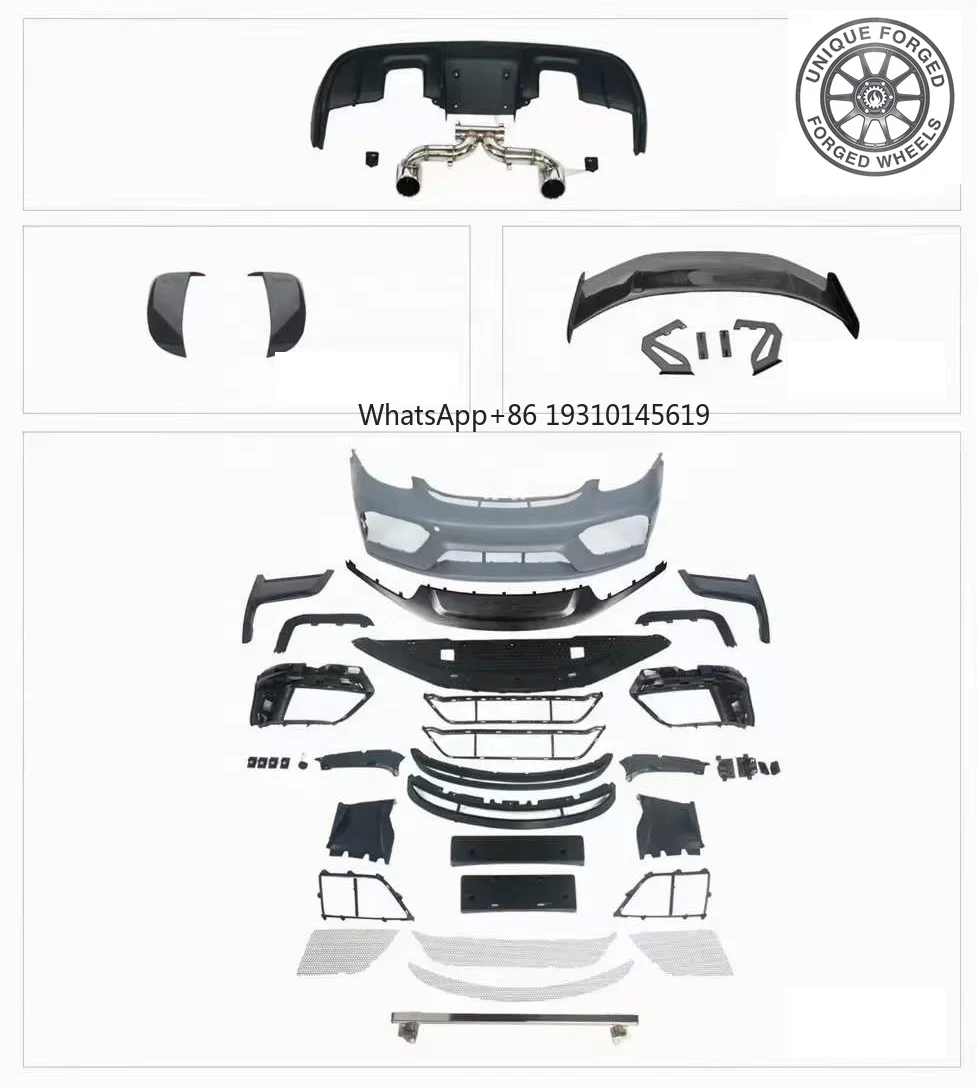 26 Styles YICKU High Quality Car Body Kit For Porsche 718 Upgrade GT4RS Car Bumpers Wheel Eyebrow Rear Diffuser Fender
26 Styles YICKU High Quality Car Body Kit For Porsche 718 Upgrade GT4RS Car Bumpers Wheel Eyebrow Rear Diffuser Fender
