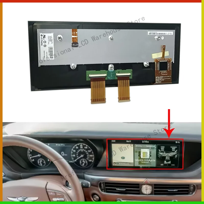 12.3 inch LCD Display Touch screen Navigation radio For 2017 2018 2019 Hyundai Genesis G90 96525D2010 H119
12.3 inch LCD Display Touch screen Navigation radio For 2017 2018 2019 Hyundai Genesis G90 96525D2010 H119