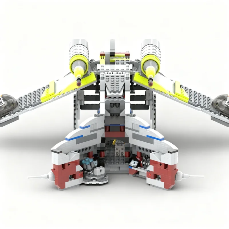 794PCS MOC Space Battle Rots Galactic Republic Gunship Classic Style Model Building Blocks Assembly Building Blocks Gift Display
794PCS MOC Space Battle Rots Galactic Republic Gunship Classic Style Model Building Blocks Assembly Building Blocks Gift Display