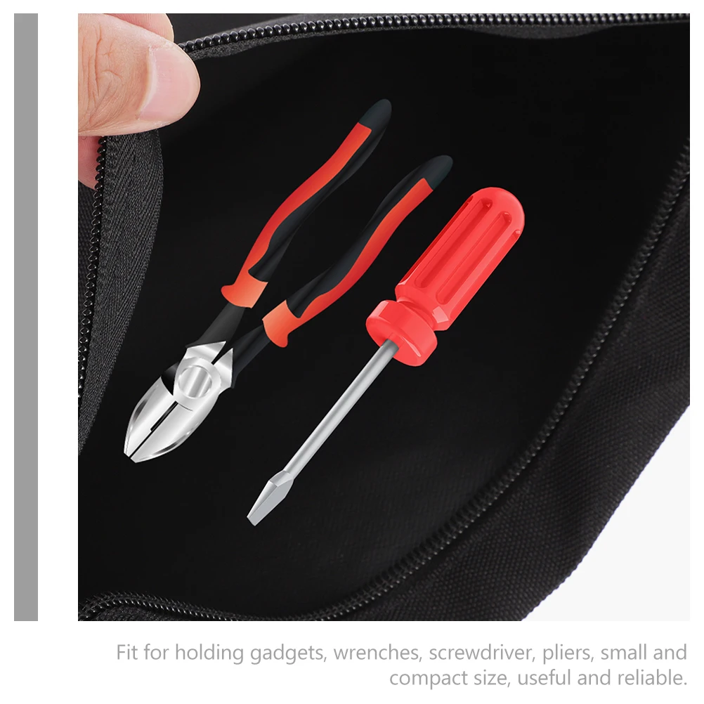 2Pcs Tool Bag Large Capacity Tools Zipper Pouch Storage ganizer Belt Bag Oxford Fabric Compact Size Gadgets Wrench Screwdriver
2Pcs Tool Bag Large Capacity Tools Zipper Pouch Storage ganizer Belt Bag Oxford Fabric Compact Size Gadgets Wrench Screwdriver