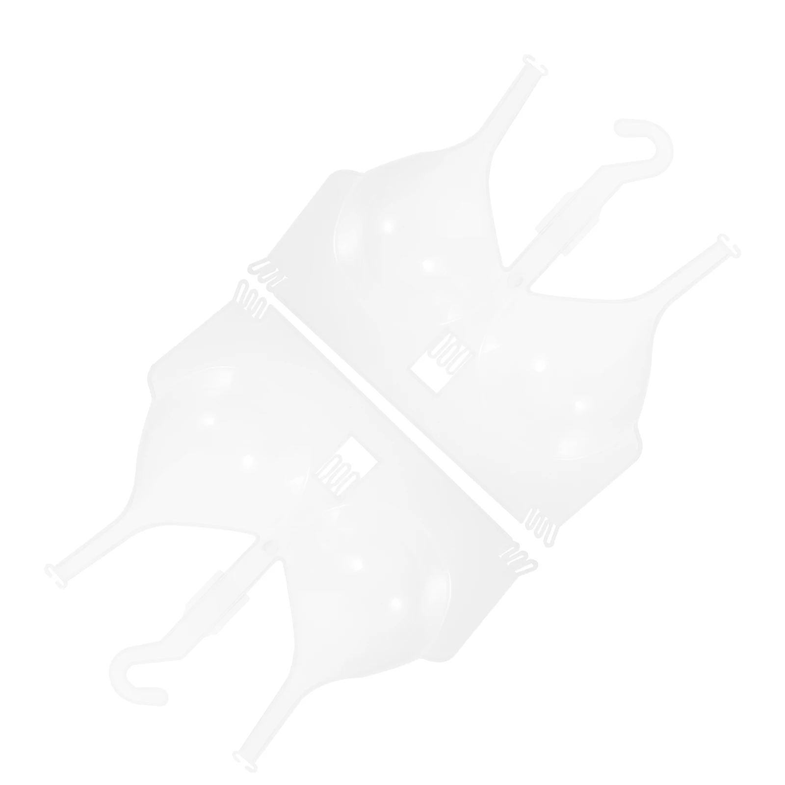 2Pcs Bra Display Mannequin Hanger Small Half Transparent Plastic Women Underwear Store Shop Clothes Exhibition Home Use
2Pcs Bra Display Mannequin Hanger Small Half Transparent Plastic Women Underwear Store Shop Clothes Exhibition Home Use